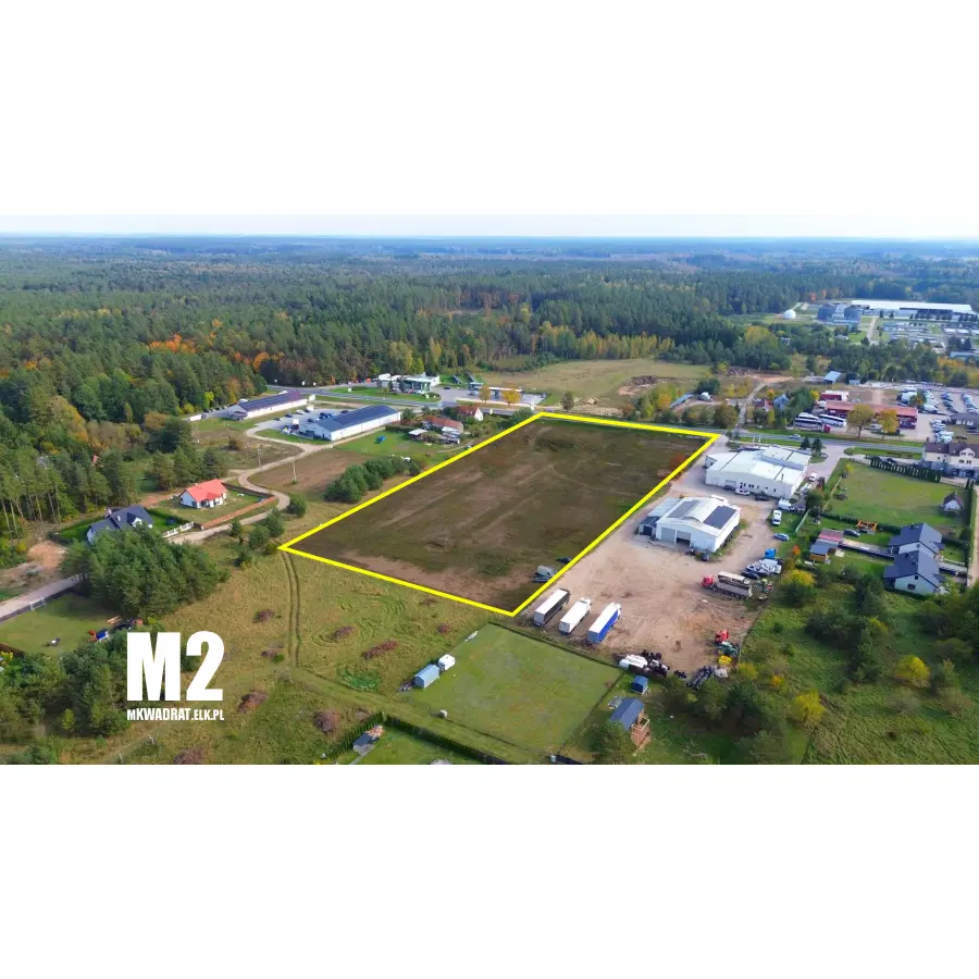 warmińsko-mazurskie, ełcki, Ełk, Nowa Wieś Ełcka, Działka inwestycyjna w pobliżu drogi międzynarodowej E67